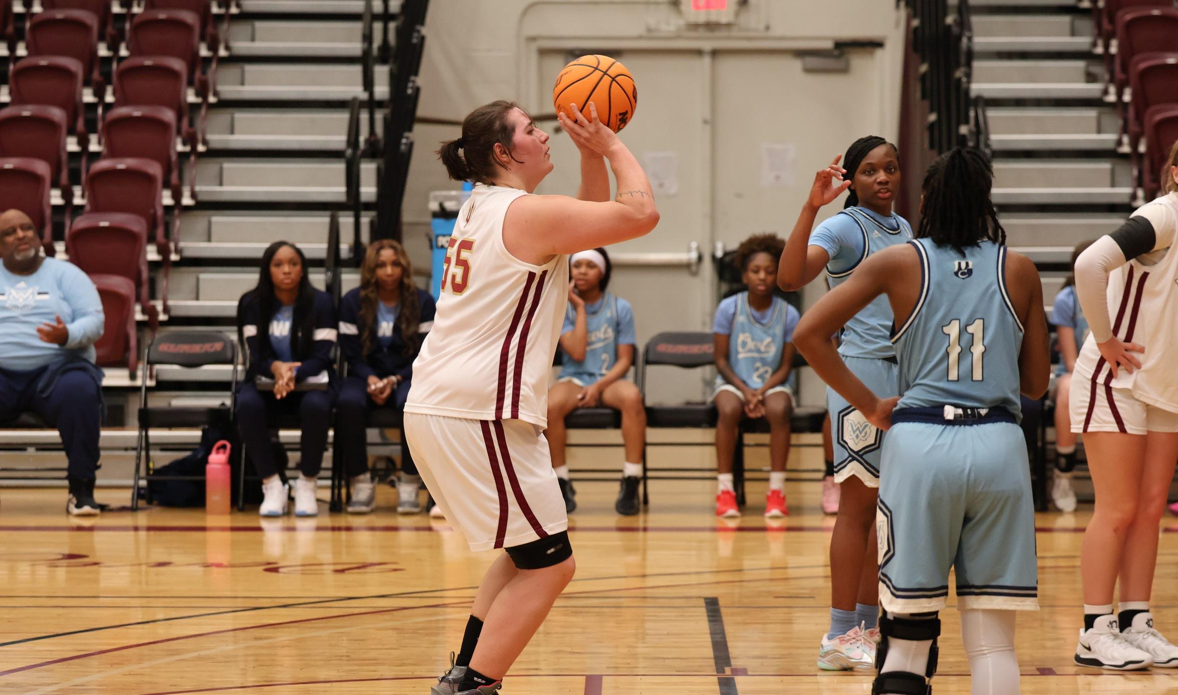 Hart Posts Double Double in Road Loss at Webster